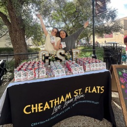 We had SO much fun on campus today at TXST! Thank you to everyone who stopped by to say hello!✨  Don’t forget our SPECIAL ends this Friday, 2/28- Sign with us and get 1 month FREE!💸  & use code: SPRING to waive all application fees!🌷 Instagram post from @cheathamstreetflats on March 11, 2025 00:00:00am