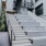 Large staircase leading to the building 